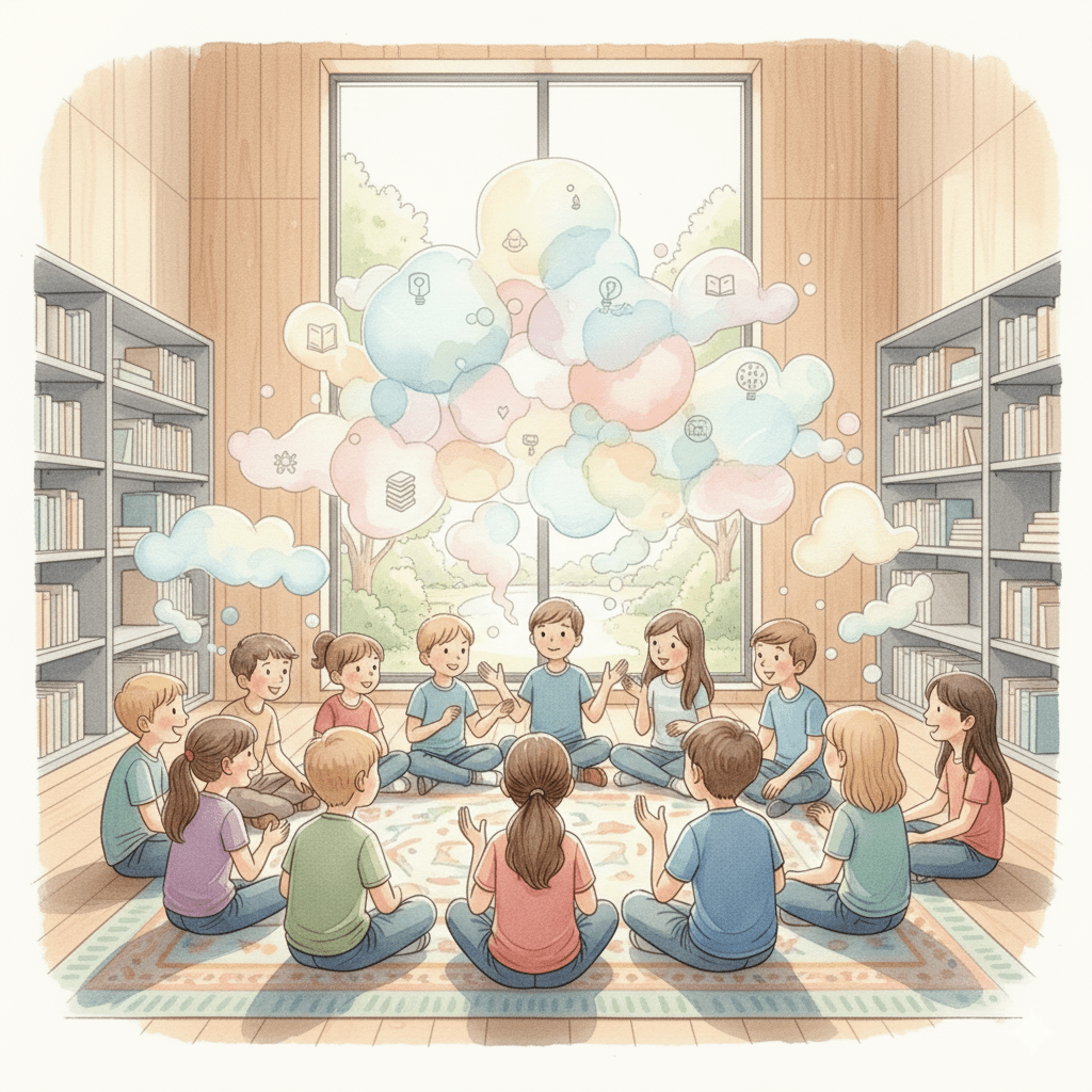 Goûter philo à la Bibliothèque de Maurepas : Le langage